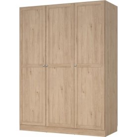 Coreline garderobeskab 3 døre, eg