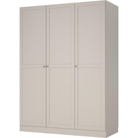 Coreline garderobeskab 3 døre, gråbeige
