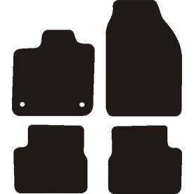 Avant Velour måtter fiat e-500 2020-