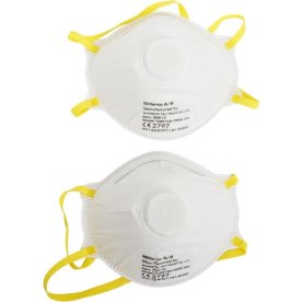 WORK IT Støvmaske FFP2 m/ventil, Pk á 2 stk.