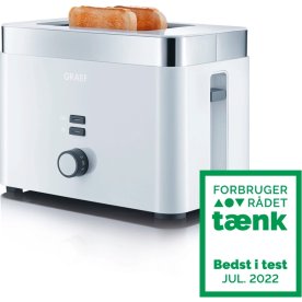 Graef brødrister - TO61- Hvid
