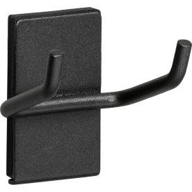 Værktøjskrog vinkel, magnetisk, sort, 2 stk.