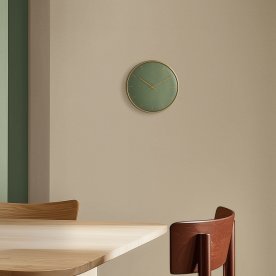 Arne Jacobsen City Hall Vægur Ø21 cm, grøn