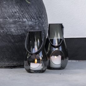 Holmegaard DWL Lanterne H25cm, grå