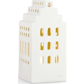 Kähler Urbania Lyshus Herregård H17cm, hvid