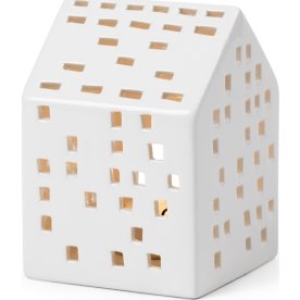 Kähler Urbania Lyshus Klassisk H9,5 cm, hvid