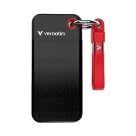 Verbatim USB nøgle 3.2 Gen 2 256GB, sort/Rød