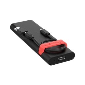 Verbatim Pocket SSD 512 GB – USB 3.2 Gen 2, sort