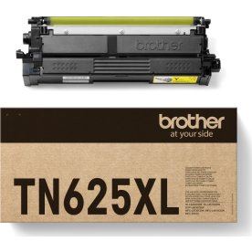Brother TN625XLY lasertoner, gul, 4.500 sider
