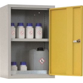 Kemivægskab t/vandskadelige stoffer, 400x300x600mm