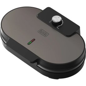 BLACK+DECKER Vaffeljern Dobbelt 1400W