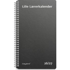 Mayland 26/27 Lærerkalender Lille, sort