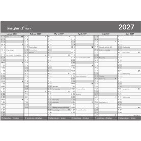 Mayland 2027 Basic Kontorkalender, A3