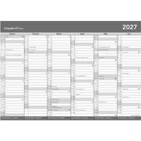 Mayland 2027 Basic Kontorkalender, A4