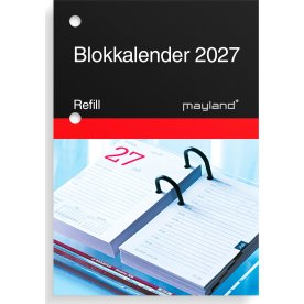 Mayland 2027 Blokkalender refill