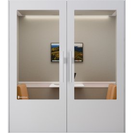 PhoneAlone Mødeboks, 4 pers., Hvid