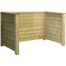 Plus Klink Renovationsskjuler, 2 spande, natur