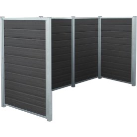 Plus Artura Renovationsskjuler, 3 spande, komposit