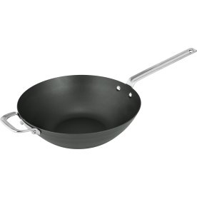 Scanpan Black Iron Wok, 30 cm.