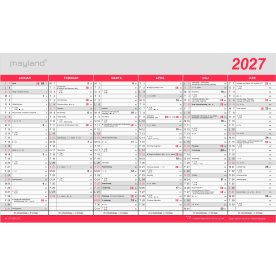 Mayland 2027 Flagkalender
