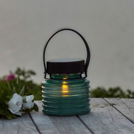Aston Solar Krukke, H12 cm, grøn