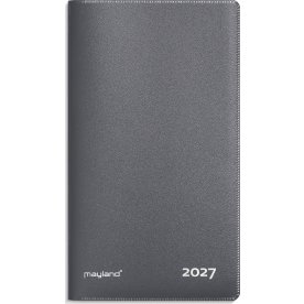 Mayland 2027 Kalender, Index Planner, grå
