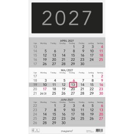 Mayland 2027 Kalender, Triplanner