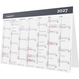 Mayland 2027 Kontor Bordkalender