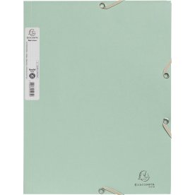Exacompta Autentik Kartonmappe, green