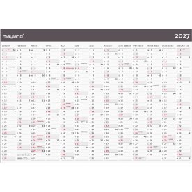 Mayland 2027 Kæmpekalender, Moderne, 1x13 mdr.
