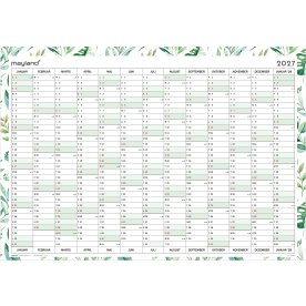 Mayland 2027 Kæmpekalender, whiteboard, 1x13 mdr.