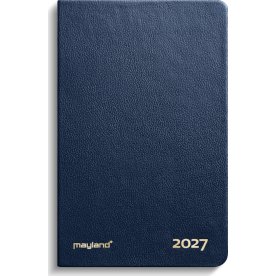 Mayland 2027 Lommekalender, kunstskind, blå