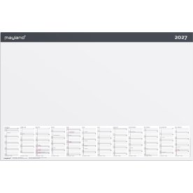 Mayland 2027 Skriveunderlag m. kalender, 20 blade