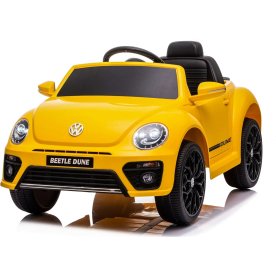 NORDIC PLAY Elbil VW Beetle Dune 2 x 10,8V, gul