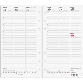 Mayland 2027 System PP Ugekalender, højf. refill