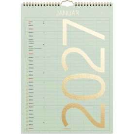 Mayland 2027 Vægkalender, Color, lille