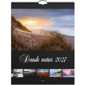Mayland 2027 Vægkalender, dansk natur