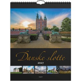 Mayland 2027 Vægkalender, danske slotte