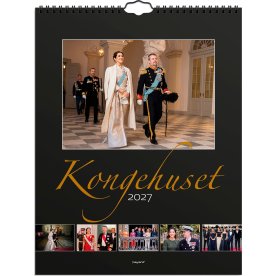 Mayland 2027 Vægkalender, kongehuset