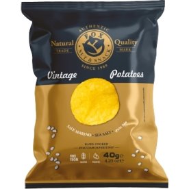 Vintage chips med Havsalt, 40 g