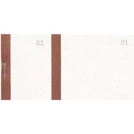 Exacompta Kuponbog, 100 ark, brun