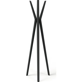 Durable Stumtjener m. 6 knager DURASTORE®, sort