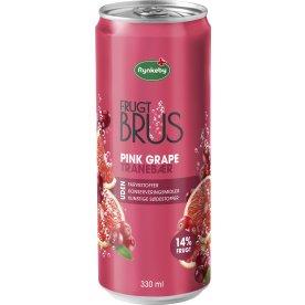 Rynkeby BRUS Pink Grape/Tranebær, 0,33 l
