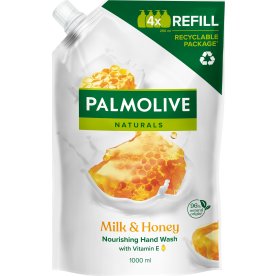 Palmolive Håndsæbe refill | Milk & Honey | 1000 ml