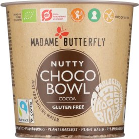 Madame Butterfly Øko Nutty Choco Bowl, 55 g
