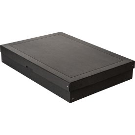 Exacompta Pure Box, A2, H100mm, sort