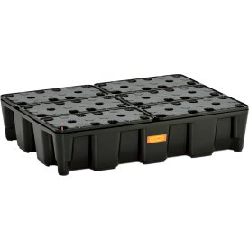 Opsamlingskar med PE rist, PE, 60L, 80x60x18 cm.
