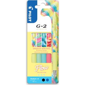 Pilot G-2 Flow Rollerpen | 4 farver