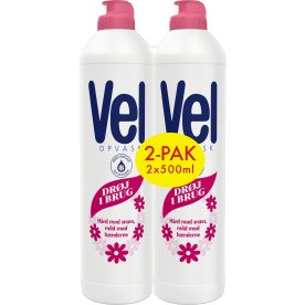 Vel Opvaskemiddel | Dobbeltpack | 2 x 500 ml