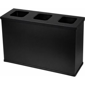 Eco Station Mini, 3 spande, Sort
